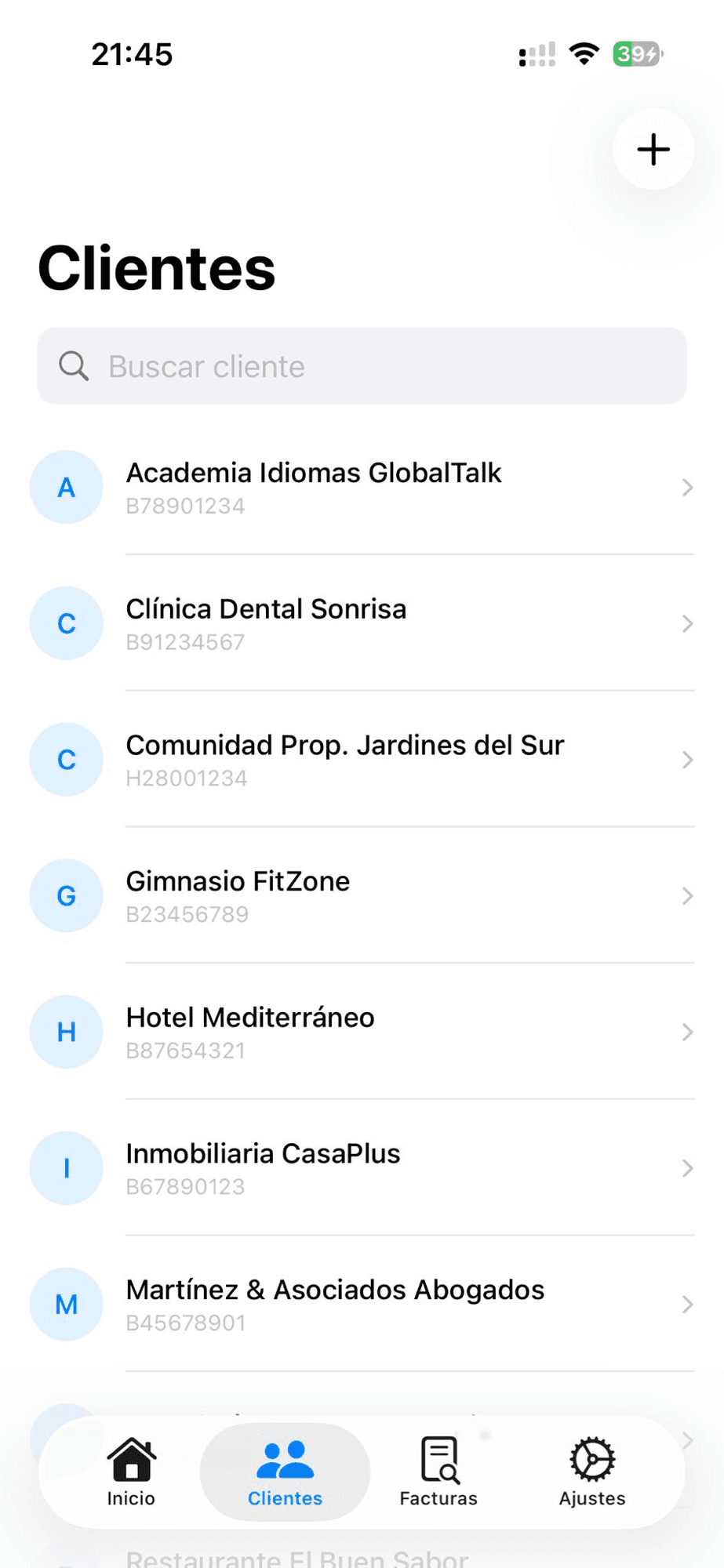 Gestión de clientes al instante