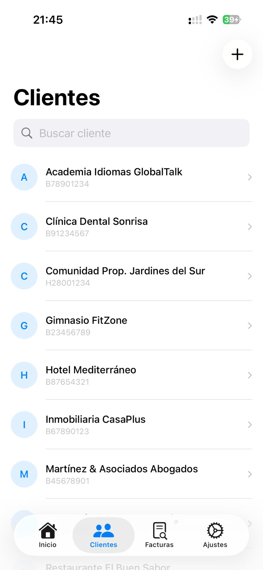 Gestión de clientes al instante